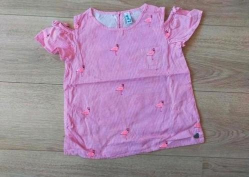 Zgan! Schattige cold shoulder blouse van Jill  Mt 110/116, Kinderen en Baby's, Kinderkleding | Maat 110, Zo goed als nieuw, Meisje