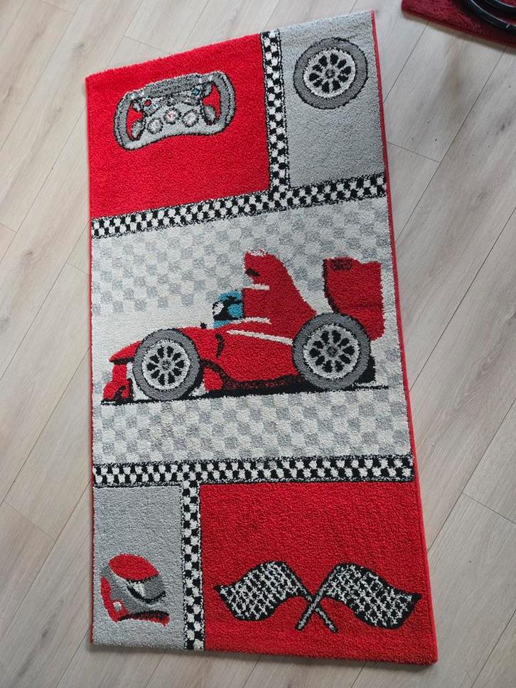 Vloerkleed Racen - Kinderkamer Tapijt, Huis en Inrichting, Stoffering | Tapijten en Kleden, Zo goed als nieuw, 50 tot 100 cm, 100 tot 150 cm