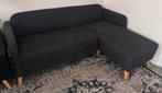 3-zitsbank Ikea Linanas donkergrijs, Ophalen, Gebruikt, 150 tot 200 cm, Hoekbank