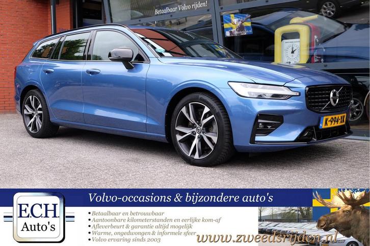 Volvo V60 2.0 B3 177 pk R-Design Trekhaak, Panodak, Premium, Auto's, Volvo, Bedrijf, Te koop, V60, ABS, Achteruitrijcamera, Adaptive Cruise Control