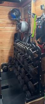Dumbell set 4 kg tot en met 50 kg gebruikt, Sport en Fitness, Fitnessmaterialen, Ophalen, Gebruikt, Dumbbell