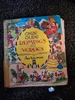 Onze Oude Rijmpjes en Versjes - Jan Wiegman, Boeken, Ophalen of Verzenden, Gelezen, Jan Wiegman, Sprookjes