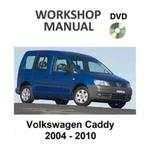 Volkswagen Caddy 2004-2010 Workshop manual op DVD in PDF, Auto diversen, Handleidingen en Instructieboekjes, Verzenden