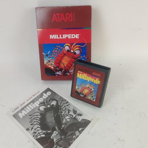 Millipede Atari 2600 Cib || nu voor maar € 24.99, Spelcomputers en Games, Games | Atari, Gebruikt, Atari 2600, 1 speler, Vanaf 7 jaar
