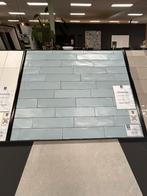 Wandtegel blauw 7,5 x 30 cm, Ophalen, Minder dan 20 cm, Zo goed als nieuw, 20 tot 40 cm