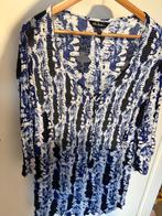 ULLA POPKEN PRINTED BLOUSE, MAAT; XL, Kleding | Dames, Blauw, Maat 46/48 (XL) of groter, Ulla Popken, Ophalen of Verzenden