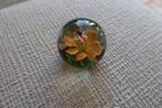prespapier Flower & mini Butterflie glas, Ophalen of Verzenden