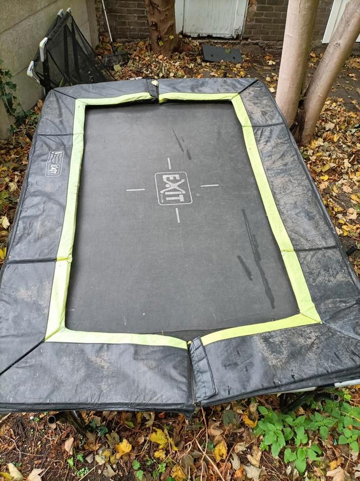 Salta Trampoline 214x153 cm - Rechthoekig, Kinderen en Baby's, Speelgoed | Buiten | Trampolines, Gebruikt, Ophalen