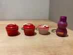 tupperware - mini sleutelhangers - 6 euro per stuk, Ophalen of Verzenden, Rood, Overige typen