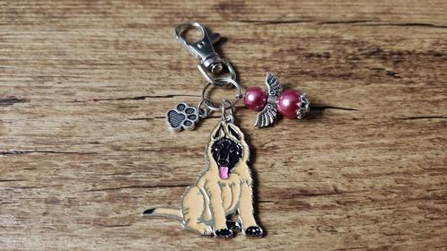 Sleutelhanger groot Tervuerense herder emaille lucky angel, Hobby en Vrije tijd, Overige Hobby en Vrije tijd, Nieuw, Verzenden