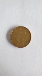 1014 nederland 5 gulden munt, Postzegels en Munten, Munten | Nederland, Verzenden, Koningin Wilhelmina, 1 gulden