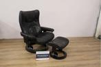 Leren Stressless Fauteuil met Voetenbankje, Huis en Inrichting, Fauteuils, Ophalen of Verzenden, Niet ingevuld, Niet ingevuld