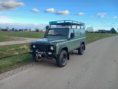 Defender TD4 110 Commercial Keswick Green BTW-auto, Auto's, Bestelauto's, Particulier, Land Rover, Diesel, Geïmporteerd, Ophalen
