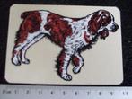 ruit sticker hond jachthond vintage, Verzamelen, Stickers, Zo goed als nieuw, Dier en Natuur, Verzenden