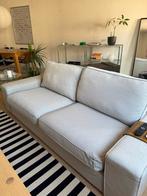 Kivik Ikea 3 zits bank met hocker, Ophalen, Gebruikt, Driepersoons, 75 tot 100 cm