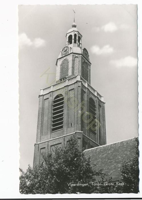 Vlaardingen - Toren - Grote Kerk [KRST005-2448, Verzamelen, Ansichtkaarten | Nederland, Ongelopen, Zeeland, 1960 tot 1980, Verzenden