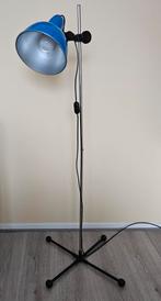 Vintage industriële Zweedse "HEMI" spotlight vloerlamp., Ophalen of Verzenden