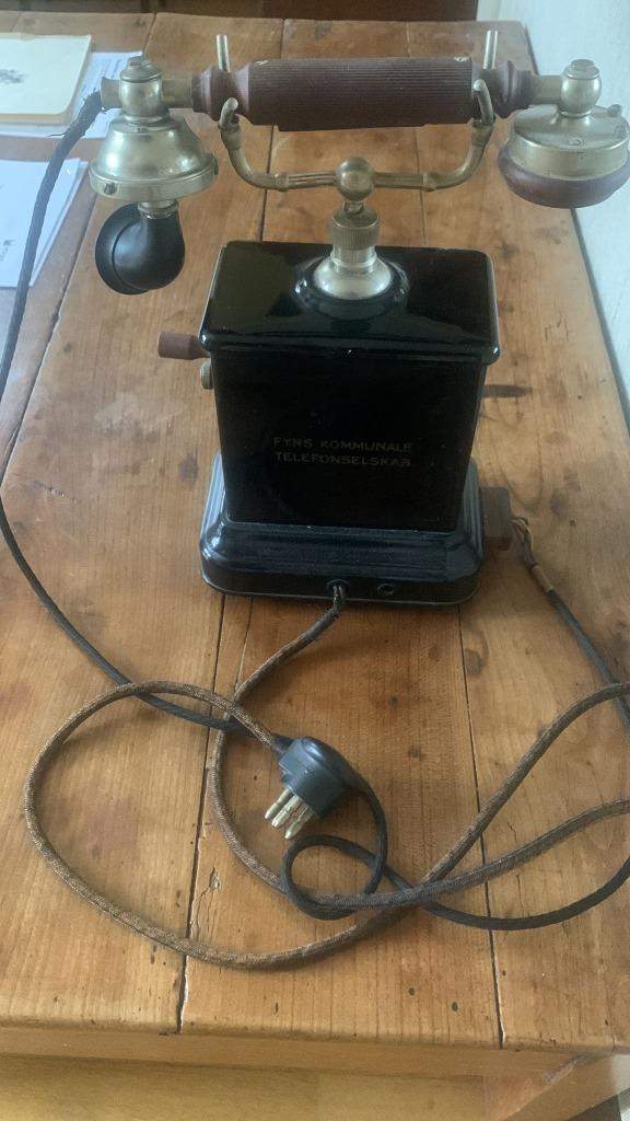 Fraaie klassieke Deense Slingertelefoon, Telecommunicatie, Vaste telefoons | Niet Draadloos, Gebruikt, Ophalen of Verzenden