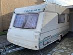 Tekoop mooie caravan, Caravans en Kamperen, Standaardzit, Ringverwarming, 75 kg, 750 - 1000 kg
