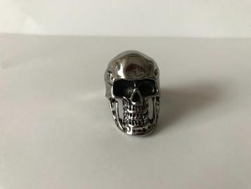 Skull Ring – Size 10 – Cosplay / Biker / Gothic / Grote maat beschikbaar voor biedingen