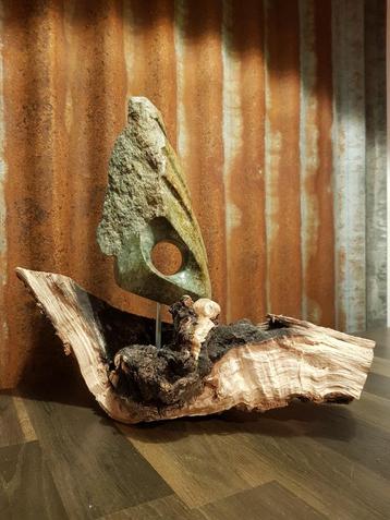 Sculptuur Primordial Echo - by Caye. beschikbaar voor biedingen