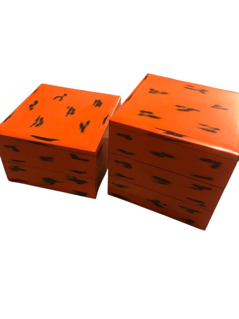 Vintage Japanse Jubako Stapelboxen Negorolak, Ophalen of Verzenden