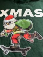 YOHOHO donkergroene KERST sweater maat 134, Ophalen of Verzenden, Zo goed als nieuw, Jongen, Trui of Vest