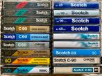 Verzameling 18x 3M Scotch cassettebandjes va 1970 cassettes, Gebruikt, 2 t/m 25 bandjes, Ophalen of Verzenden, Voorbespeeld