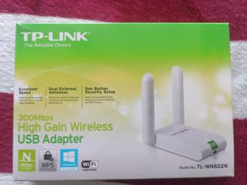 tp-link wifi dongle TL-WN822N wit beschikbaar voor biedingen