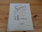 Braga / rummel - la serenata, Muziek en Instrumenten, Bladmuziek, Gebruikt, Ophalen of Verzenden, Artiest of Componist, Piano