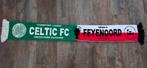 Sjaal Celtic - Feyenoord, Ophalen of Verzenden, Zo goed als nieuw, Feyenoord, Vaantje of Sjaal