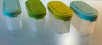 Tupperware RuimteSpaarders Plusset, 4 delig, NIEUW, Multi Gr, Nieuw, Groen, Overige typen, Ophalen of Verzenden