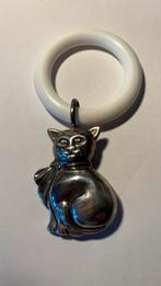 Zilveren Poes Rammelaar, Antiek en Kunst, Verzenden, Zilver
