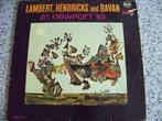 Lambert, Hendricks and Bavan at Newport 1963, Cd's en Dvd's, Vinyl | Jazz en Blues, 1960 tot 1980, Jazz, Gebruikt, 12 inch