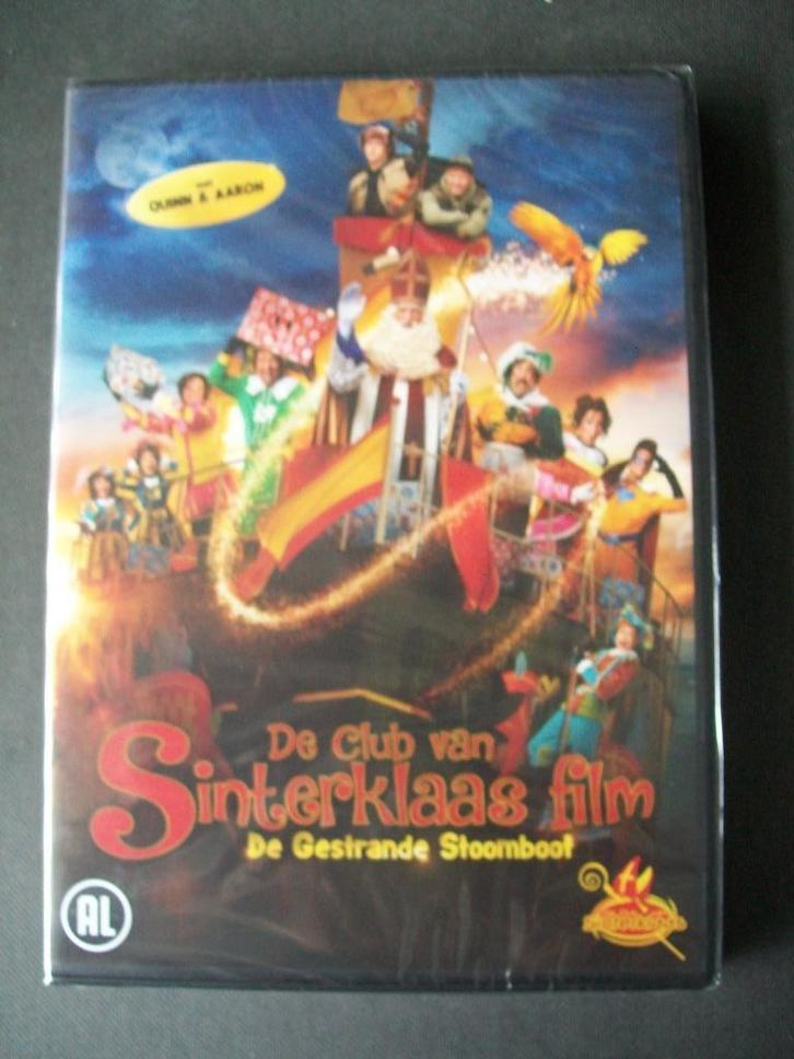 Club Van Sinterklaas en DE GESTRANDE STOOMBOOT sealed (2023), Cd's en Dvd's, Dvd's | Kinderen en Jeugd, Nieuw in verpakking, Film