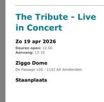 Tickets tribute of the bands op 19-4-26 in de Ziggodome, Twee personen