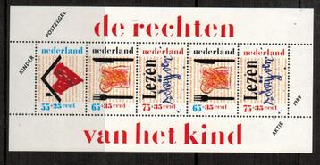 1438 Blok Kinderzegels 1989 Postfris beschikbaar voor biedingen