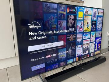 Samsung 55 inc QLED + soundbar beschikbaar voor biedingen