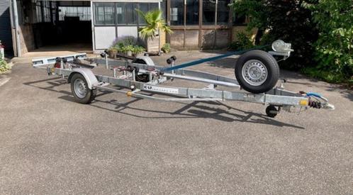 Boottrailer - aanhanger, Watersport en Boten, Sloepen, Gebruikt, Geen motor, Staal, Ophalen