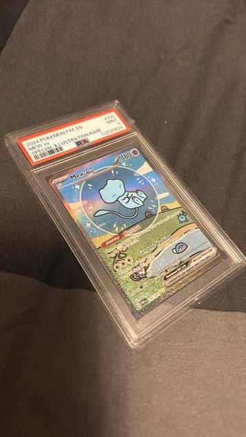 Mew alt art Paldean Fates PSA 9 beschikbaar voor biedingen