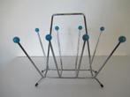 vintage design chroom krantenbak lectuurhouder, Ophalen, Zo goed als nieuw