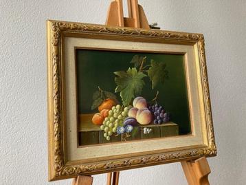 Janny Meijer, stilleven met fruit in KWH lijst beschikbaar voor biedingen