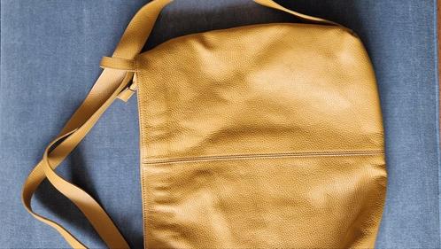 Zwillingsherz leren tas geel, Sieraden, Tassen en Uiterlijk, Tassen | Schoudertassen, Nieuw, Overige merken, Geel, Leer, Ophalen of Verzenden