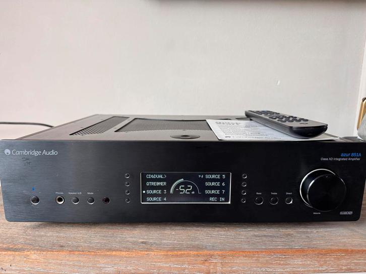 Cambridge Audio Azur 851A versterker, Audio, Tv en Foto, Versterkers en Receivers, Zo goed als nieuw, Stereo, 120 watt of meer