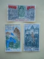 Frankrijk 1968 Grands noms de l'Histoire Yv.1577-1579 gest., Ophalen of Verzenden, Gestempeld