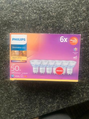 Philips LED Lampen GU10 6 stuks - Nieuw beschikbaar voor biedingen