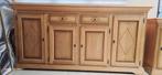 Blank eiken meubel set, inclusief dressoir spiegel, Huis en Inrichting, Kasten | Dressoirs, Ophalen of Verzenden, Gebruikt, 25 tot 50 cm