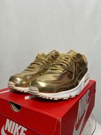 ALS NIEUW! Maat 45 - Nike Air Max 90 Liquid Metal Gold, Kleding | Heren, Schoenen, Overige kleuren, Ni☺, Verzenden, Nike