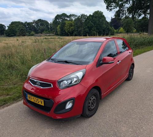 Kia Picanto 1.2 Cvvt 5-DRS 2012 Rood, Auto's, Kia, Particulier, Picanto, ABS, Airbags, Airconditioning, Centrale vergrendeling