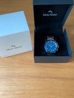Mats Meier horloge nieuw in doos, Ophalen of Verzenden, Nieuw, Staal, Overige merken